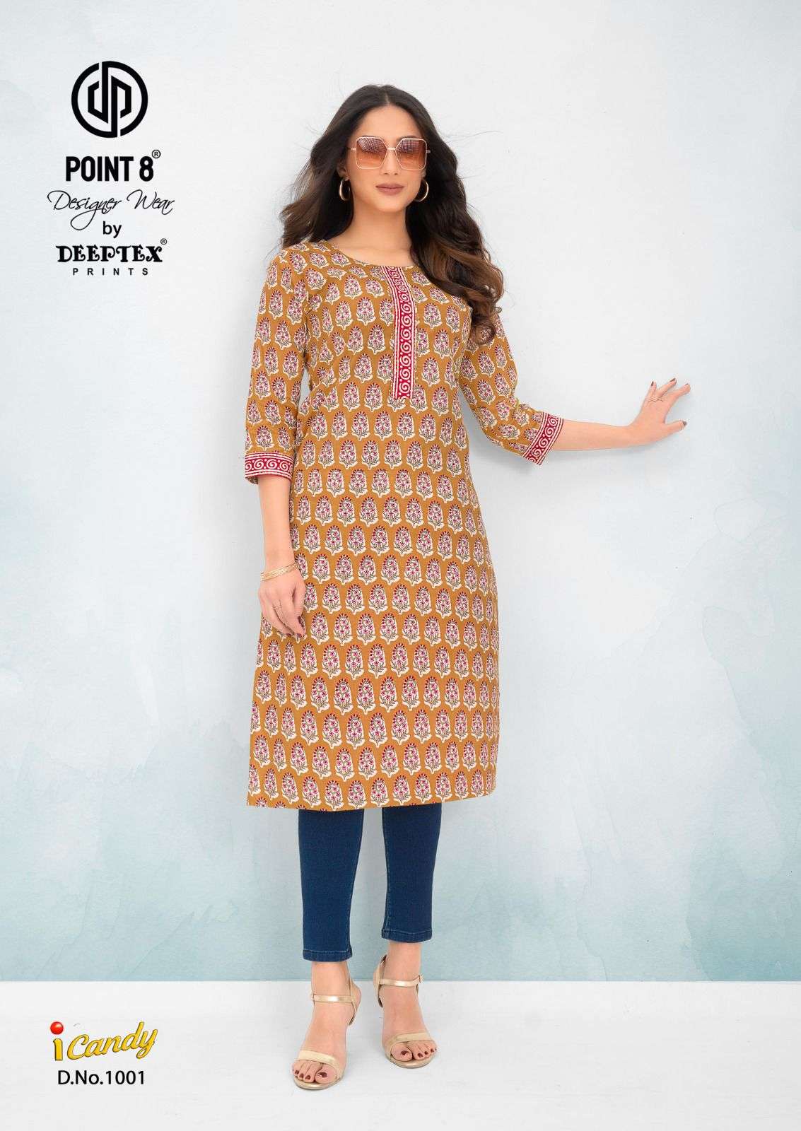 Deeptex Candy Vol - 1 Cotton Kurtis Wholesale Catalogue - Amrah Wholesale