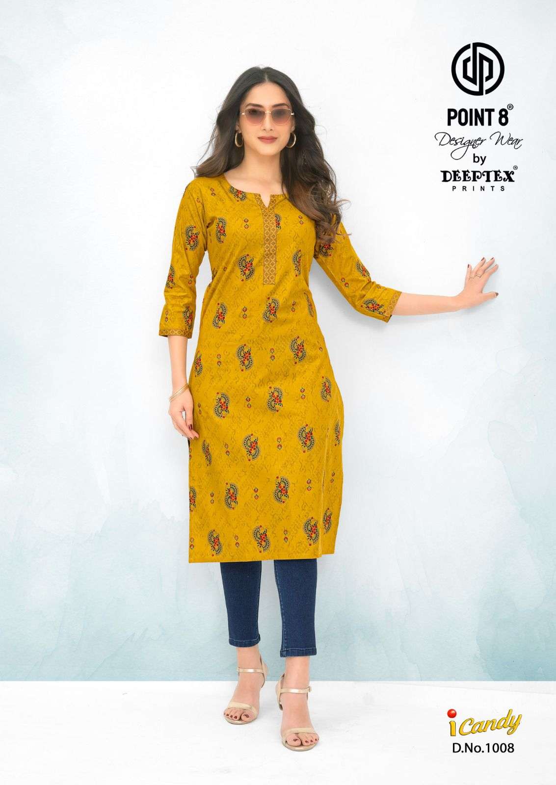Deeptex Candy Vol - 1 Cotton Kurtis Wholesale Catalogue - Amrah Wholesale