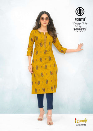 Deeptex Candy Vol - 1 Cotton Kurtis Wholesale Catalogue - Amrah Wholesale