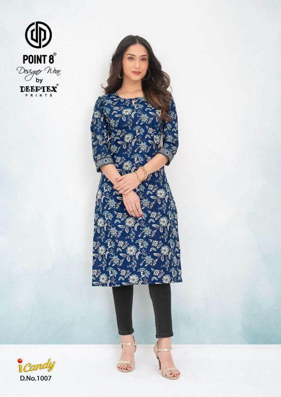 Deeptex Candy Vol - 1 Cotton Kurtis Wholesale Catalogue - Amrah Wholesale