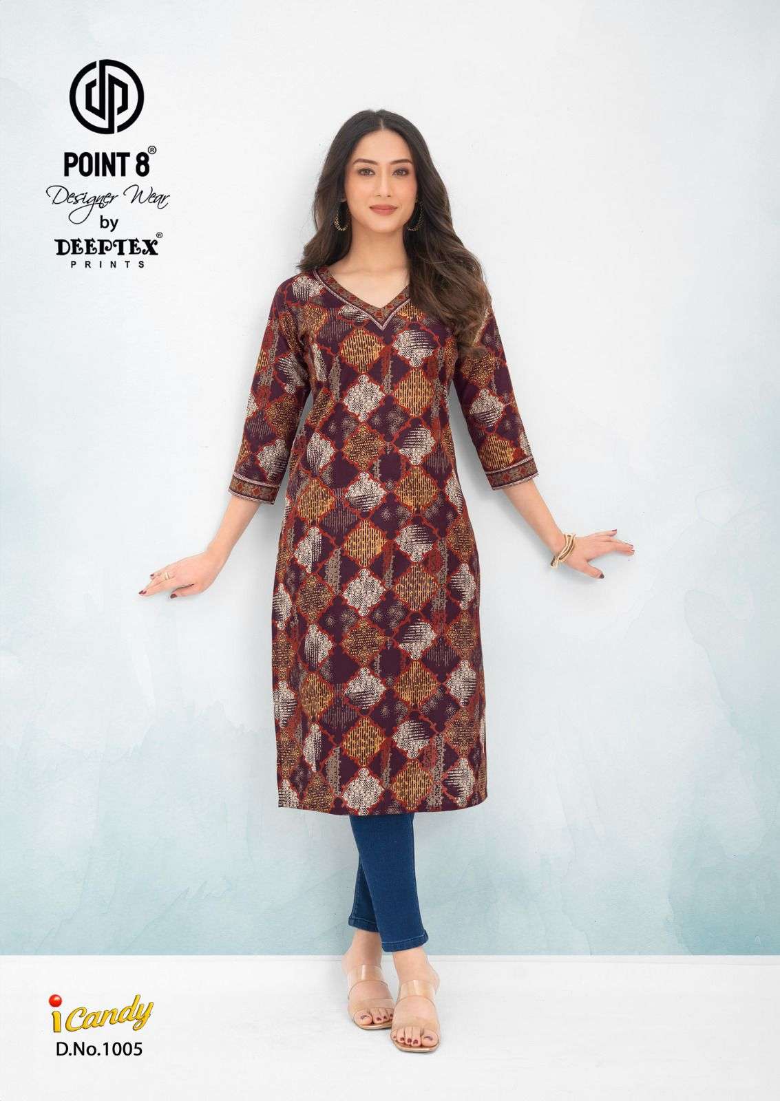 Deeptex Candy Vol - 1 Cotton Kurtis Wholesale Catalogue - Amrah Wholesale