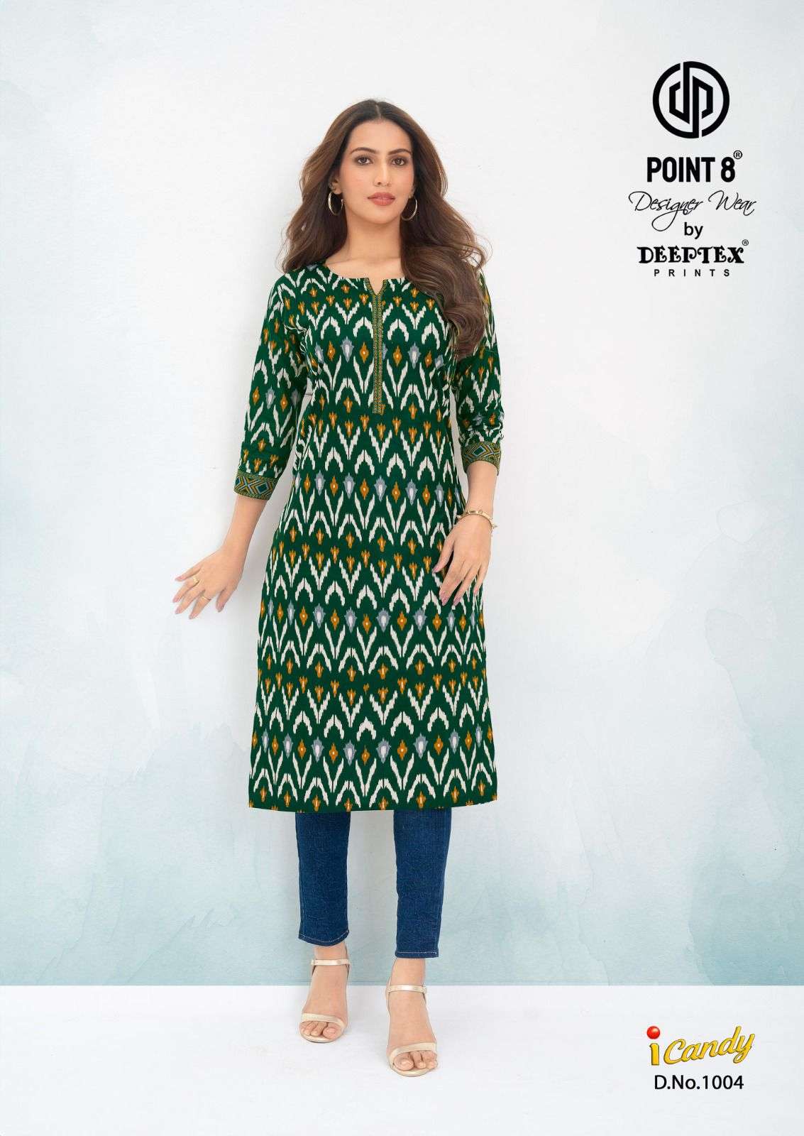 Deeptex Candy Vol - 1 Cotton Kurtis Wholesale Catalogue - Amrah Wholesale