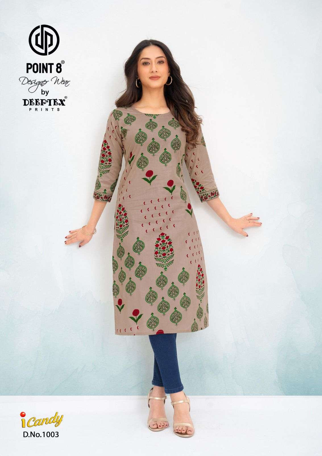 Deeptex Candy Vol - 1 Cotton Kurtis Wholesale Catalogue - Amrah Wholesale