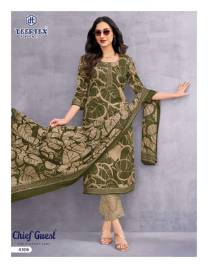DEEPTEX CHIEF GUEST VOL-43 Dress Material Wholesale Catalogue