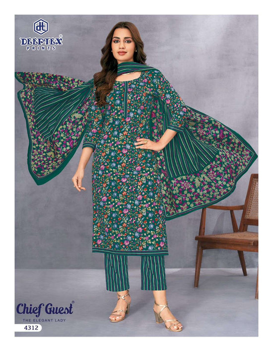 DEEPTEX CHIEF GUEST VOL - 43 Dress Material Wholesale Catalogue - Amrah Wholesale