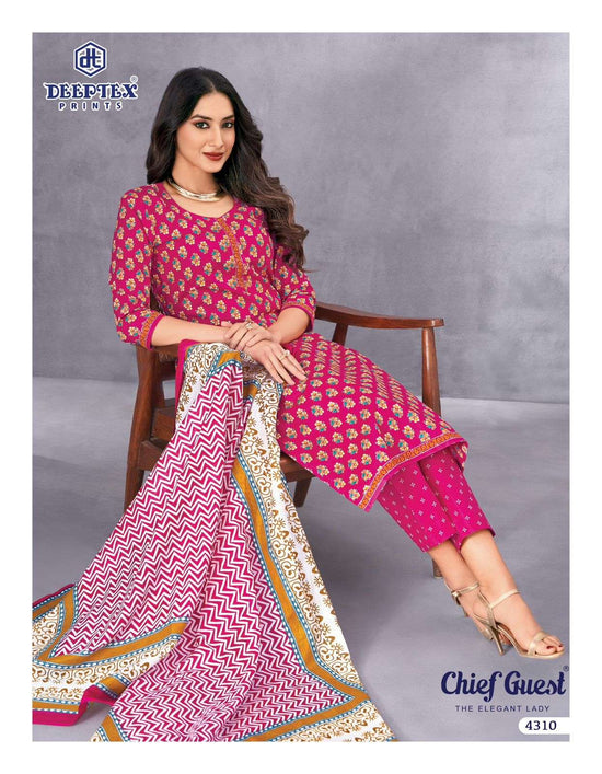 DEEPTEX CHIEF GUEST VOL - 43 Dress Material Wholesale Catalogue - Amrah Wholesale