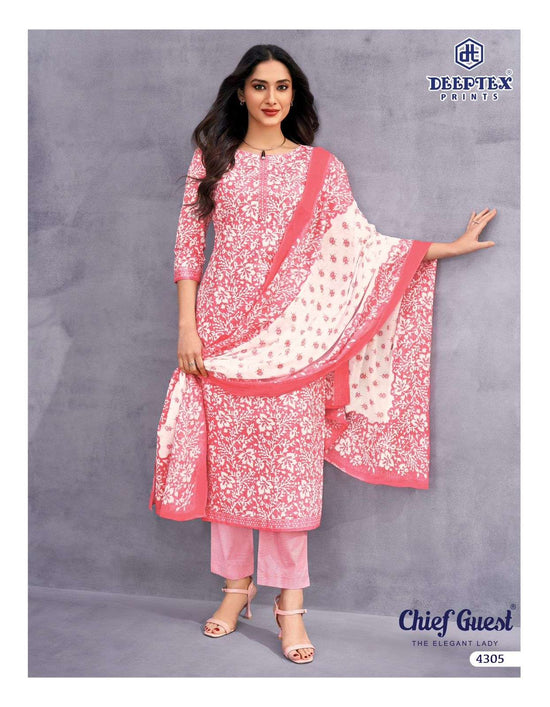 DEEPTEX CHIEF GUEST VOL - 43 Dress Material Wholesale Catalogue - Amrah Wholesale