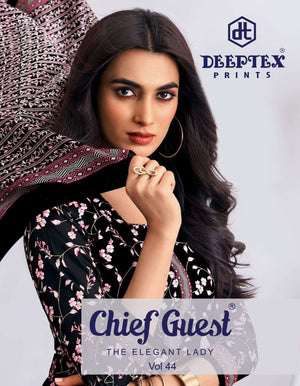 Deeptex Chief Guest Vol 44 Heavy Cotton Printed Dress Material
