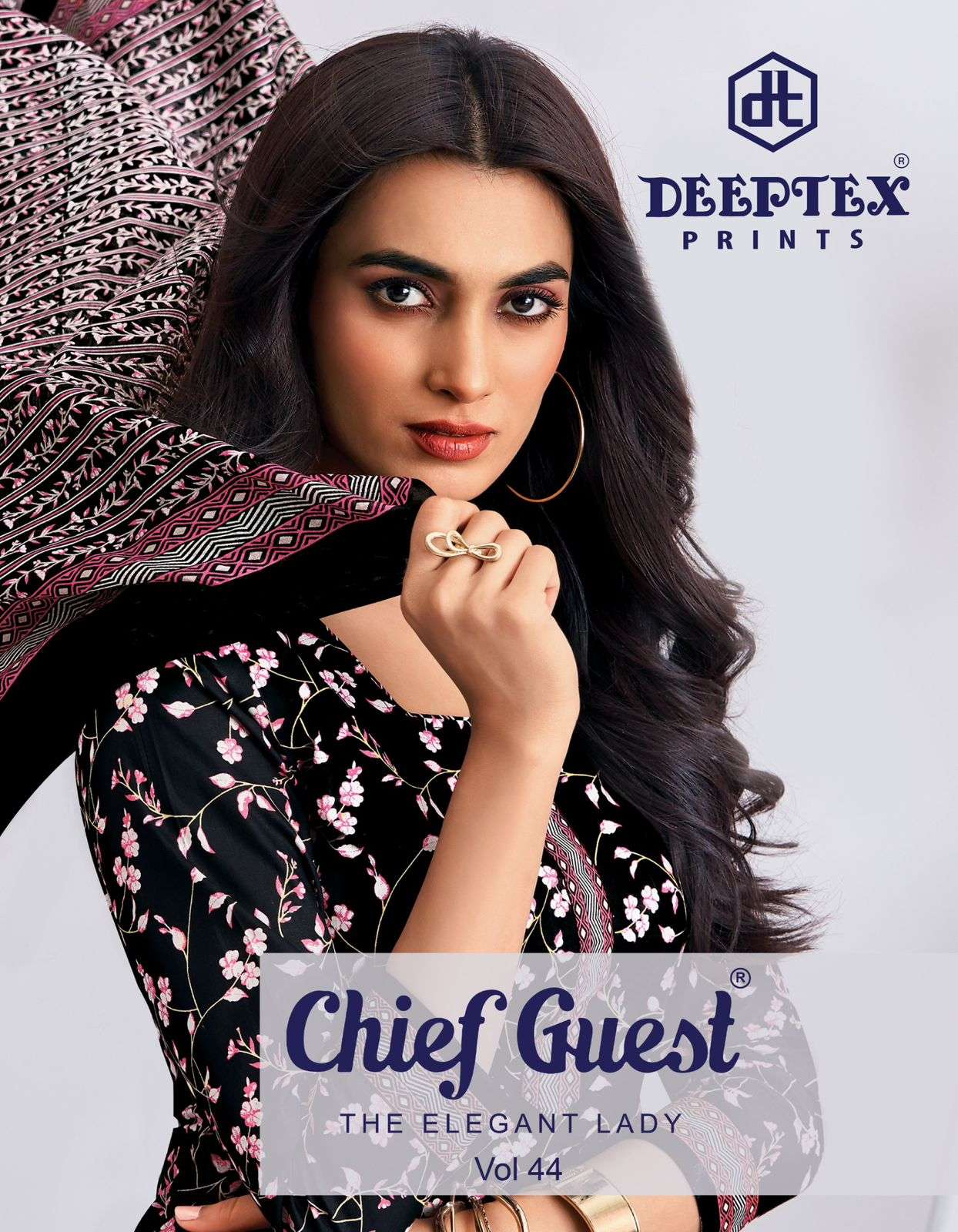 Deeptex Chief Guest Vol 44 Heavy Cotton Printed Dress Material