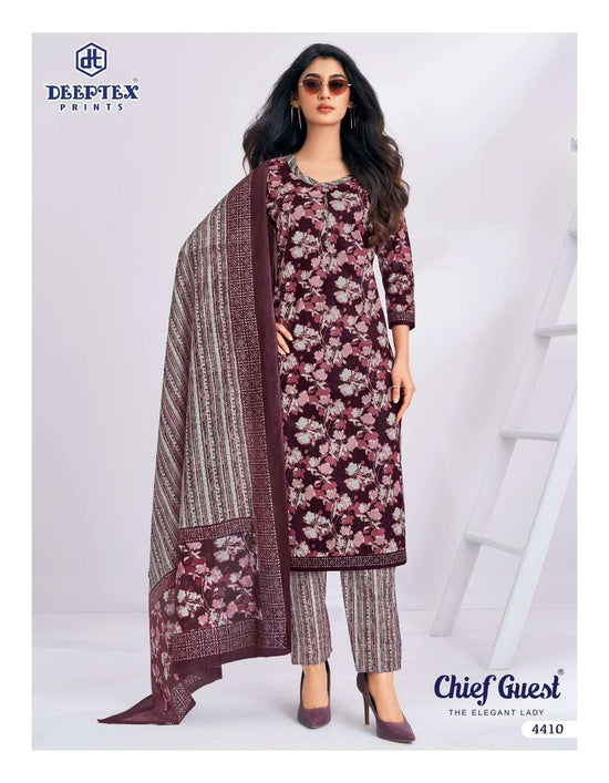Deeptex Chief Guest Vol 44 Heavy Cotton Printed Dress Material