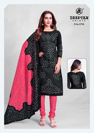 Deeptex Classic Chunaris Vol 37 Cotton Bandhani Dress Material