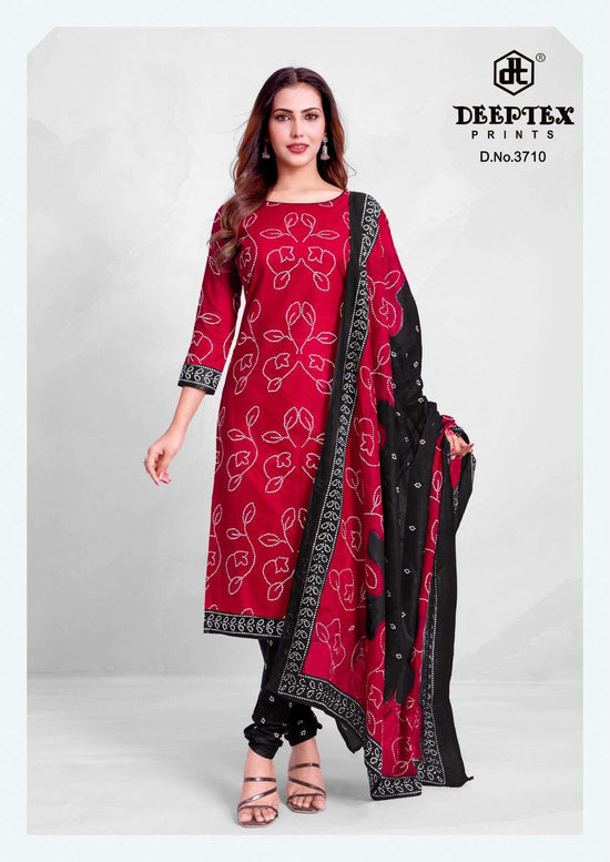 Deeptex Classic Chunaris Vol 37 Cotton Bandhani Dress Material - Amrah Wholesale