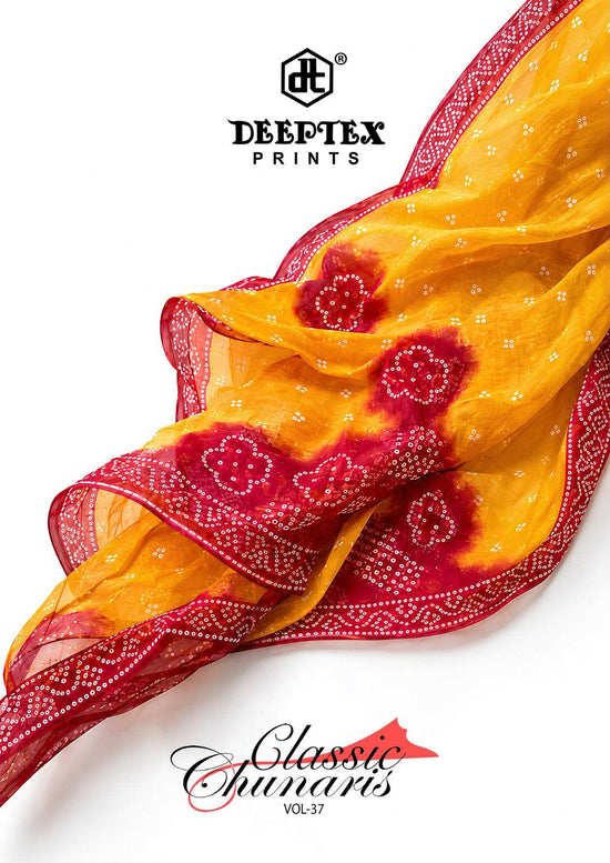 Deeptex Classic Chunaris Vol 37 Cotton Bandhani Dress Material - Amrah Wholesale