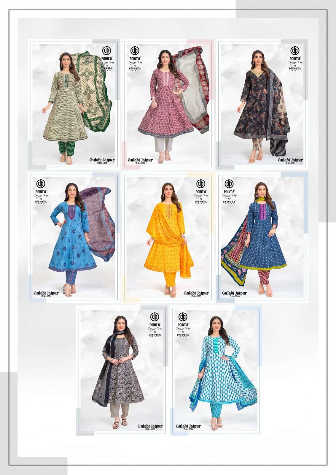 Deeptex Gulabi Jaipur Vol - 5 - Amrah Wholesale