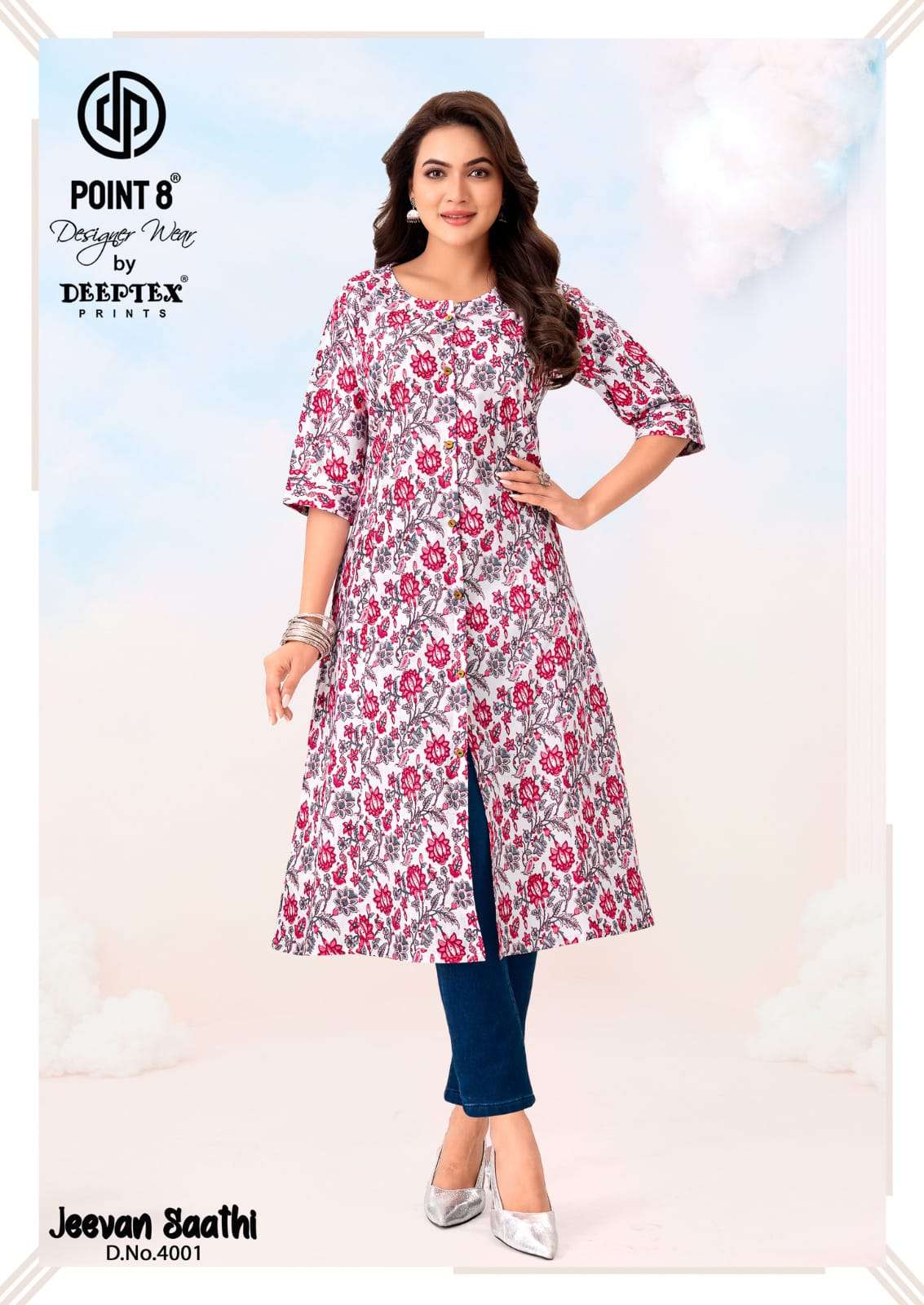 Deeptex Jeevan Sathi Vol-4 Cotton Readymade Kurti