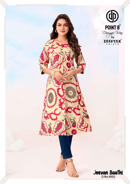 Deeptex Jeevan Sathi Vol-4 Cotton Readymade Kurti
