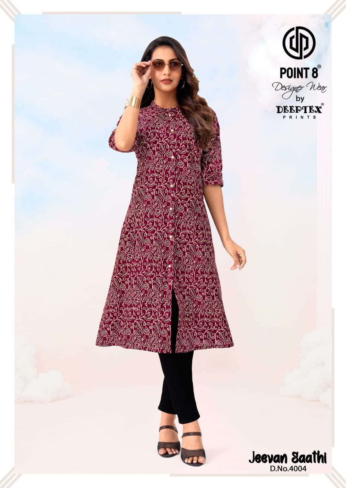 Deeptex Jeevan Sathi Vol-4 Cotton Readymade Kurti