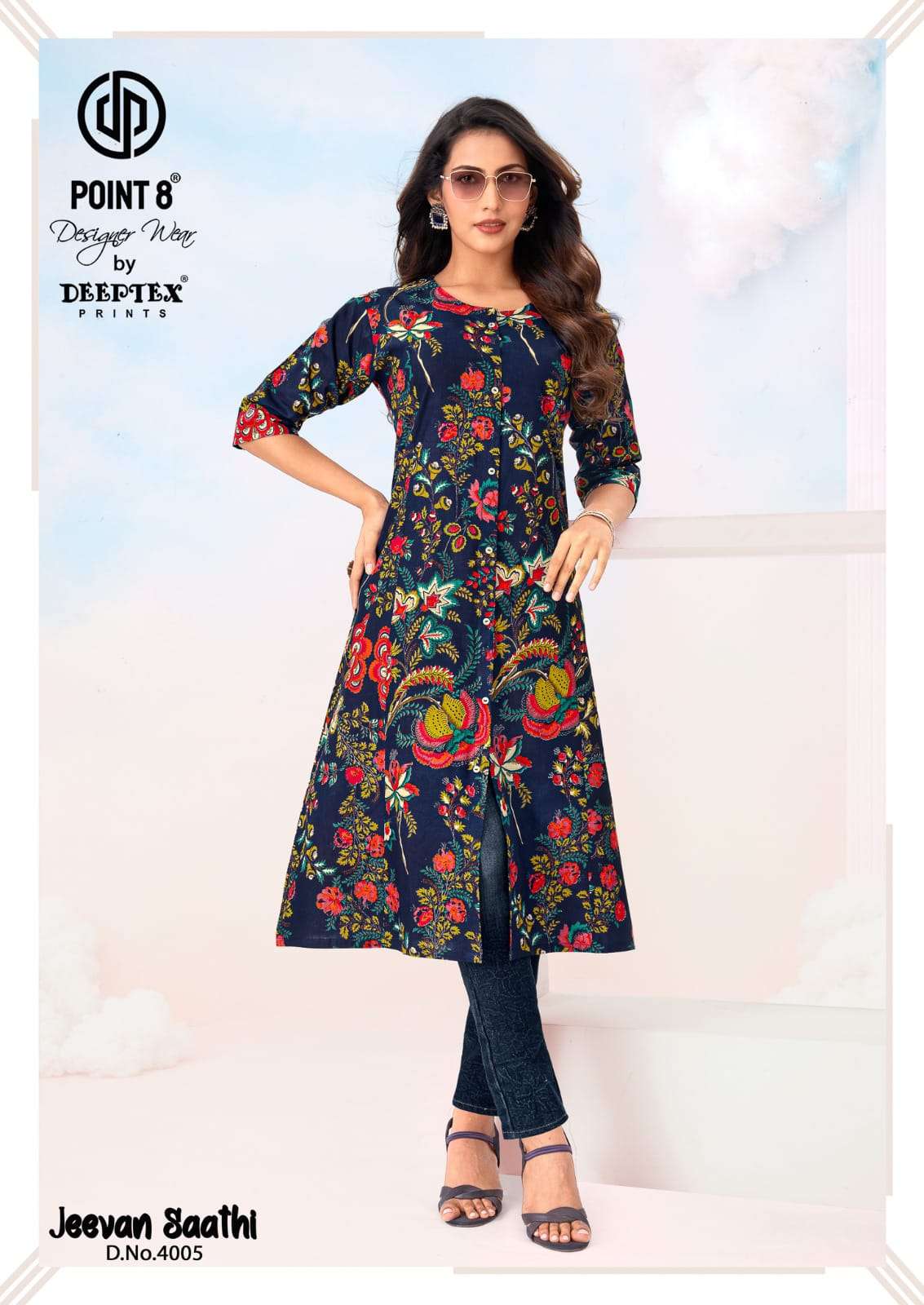 Deeptex Jeevan Sathi Vol-4 Cotton Readymade Kurti