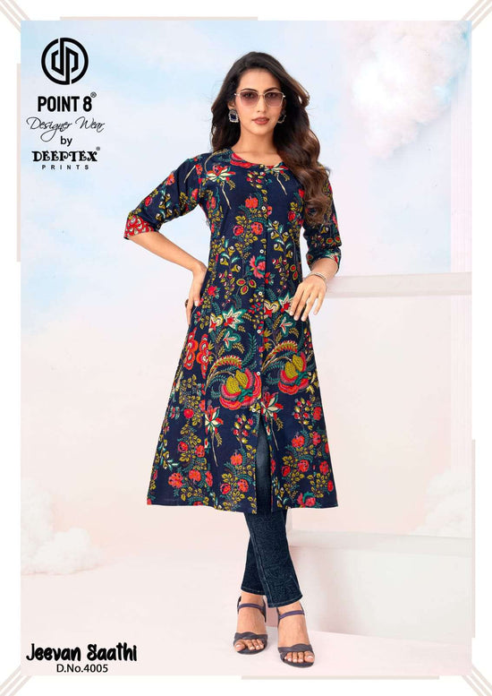 Deeptex Jeevan Sathi Vol-4 Cotton Readymade Kurti