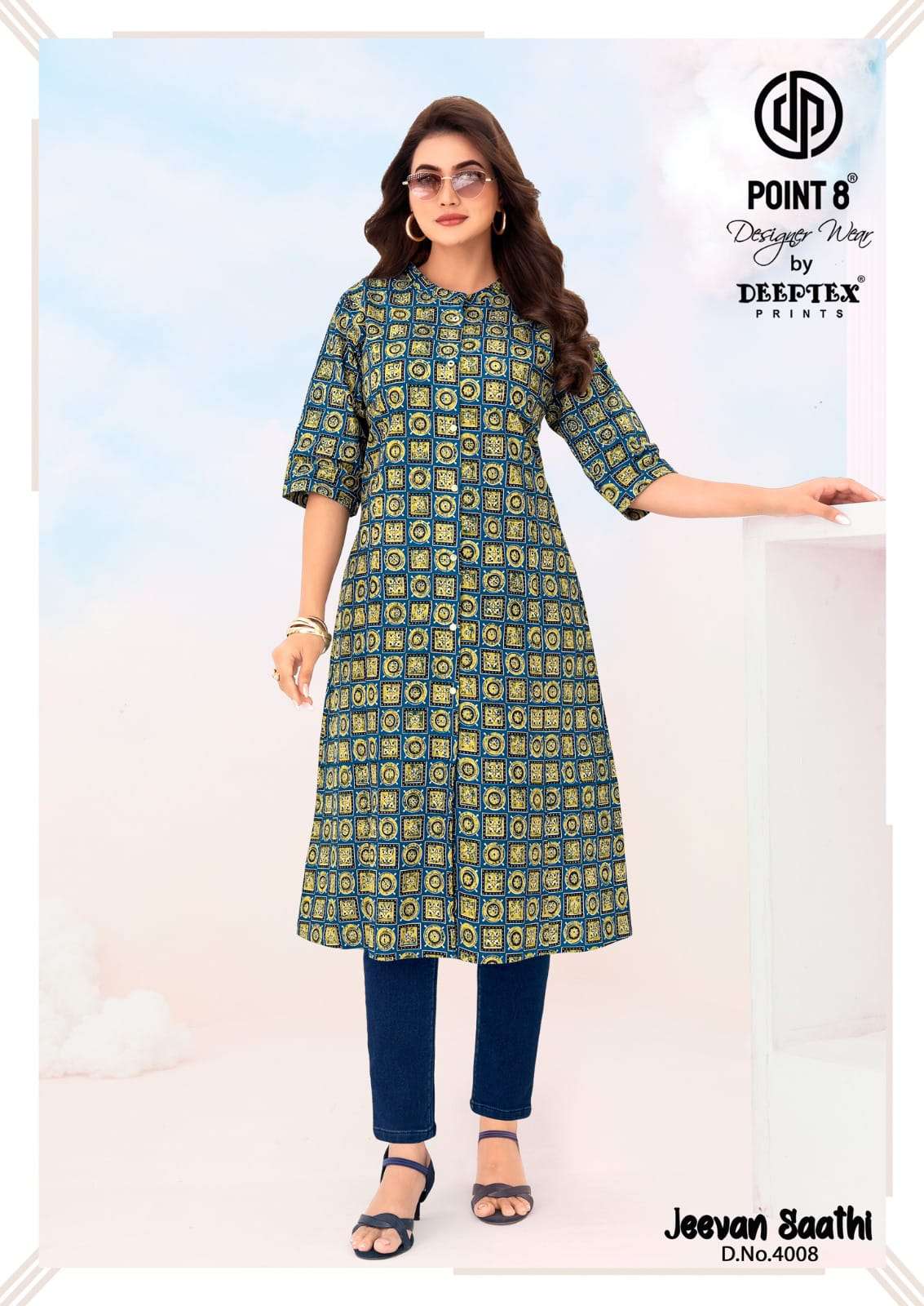 Deeptex Jeevan Sathi Vol-4 Cotton Readymade Kurti