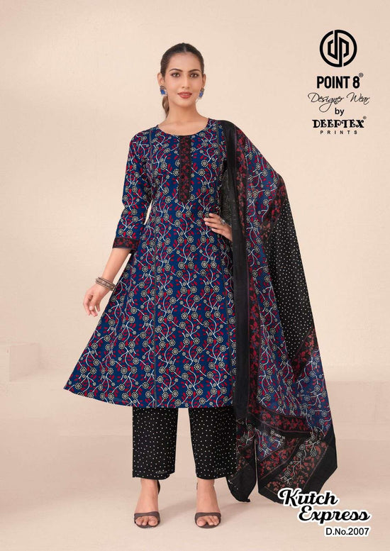 Deeptex Kutch Express Vol - 2 Cotton Anarkali Salwar Suit Set - Amrah Wholesale