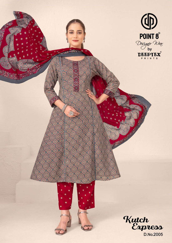 Deeptex Kutch Express Vol - 2 Cotton Anarkali Salwar Suit Set - Amrah Wholesale