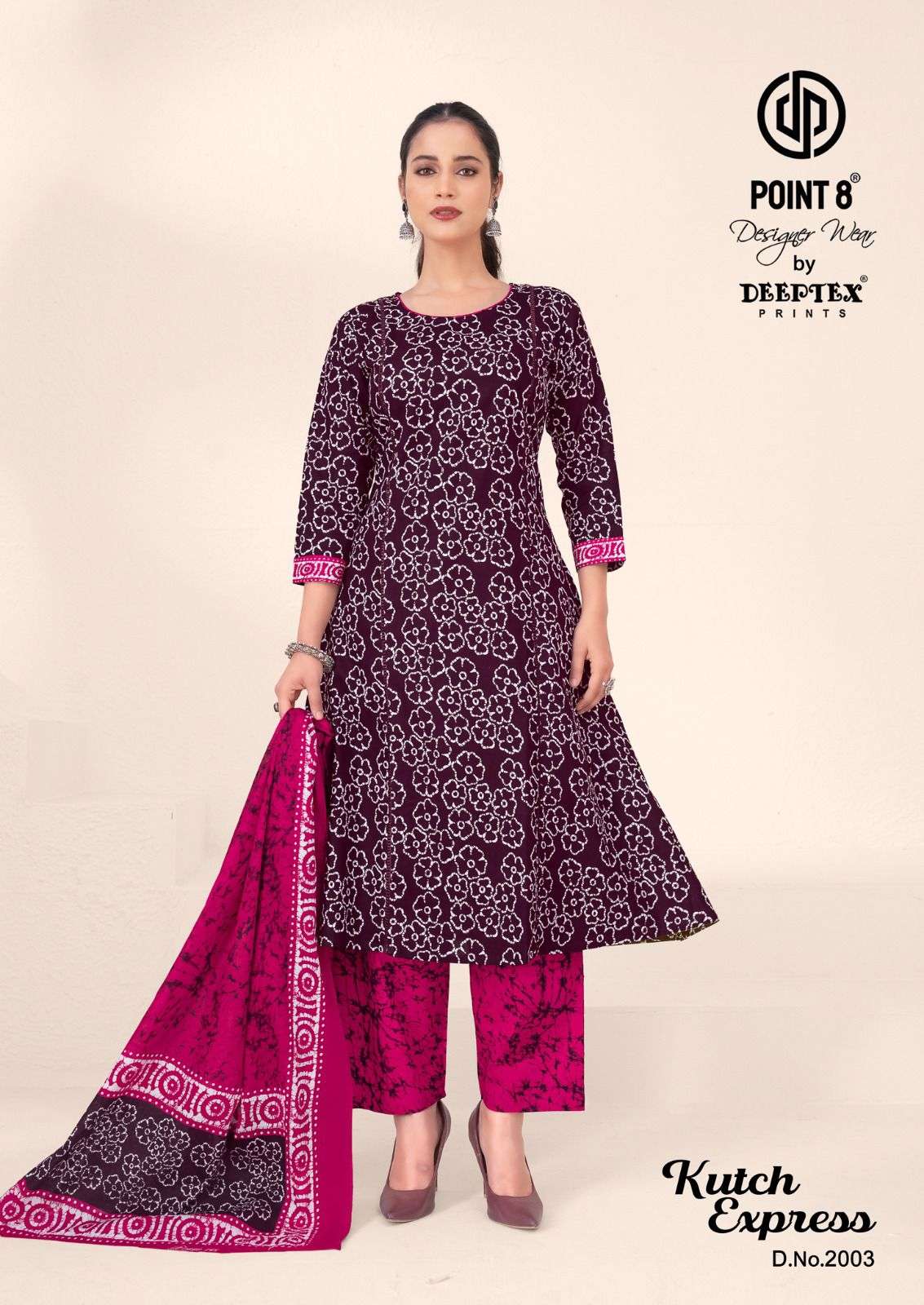 Deeptex Kutch Express Vol - 2 Cotton Anarkali Salwar Suit Set - Amrah Wholesale