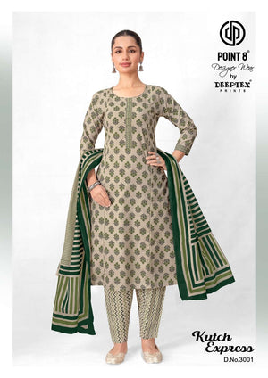 Deeptex Kutch Express Vol-3 Cotton Printed Salwar Suit Set