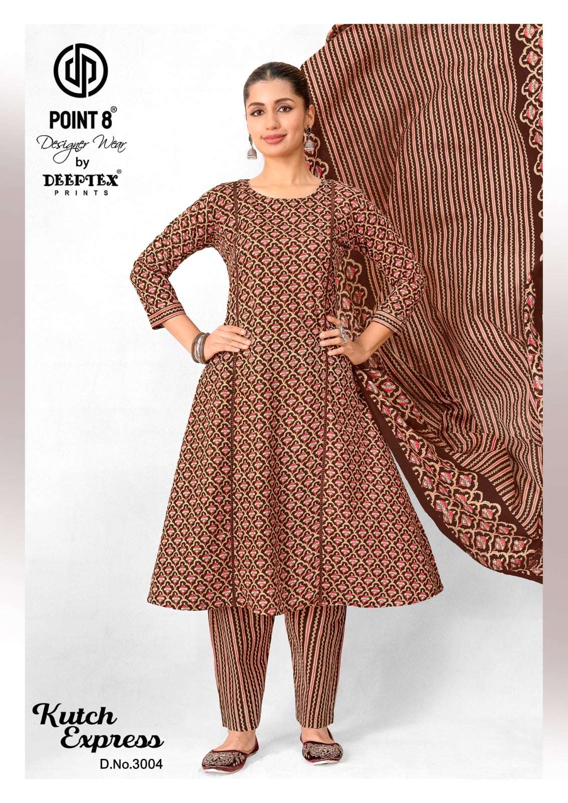 Deeptex Kutch Express Vol-3 Cotton Printed Salwar Suit Set