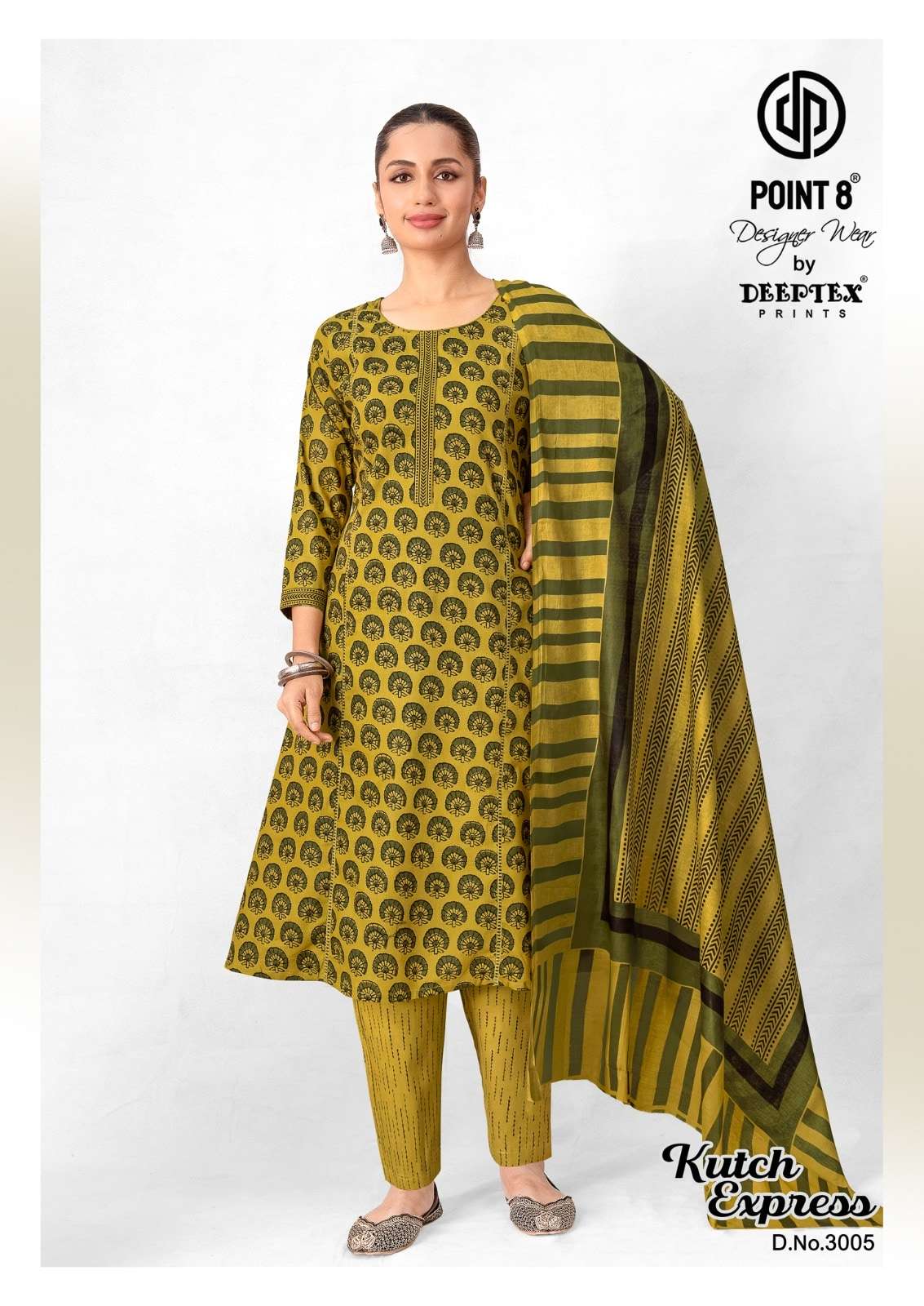 Deeptex Kutch Express Vol-3 Cotton Printed Salwar Suit Set