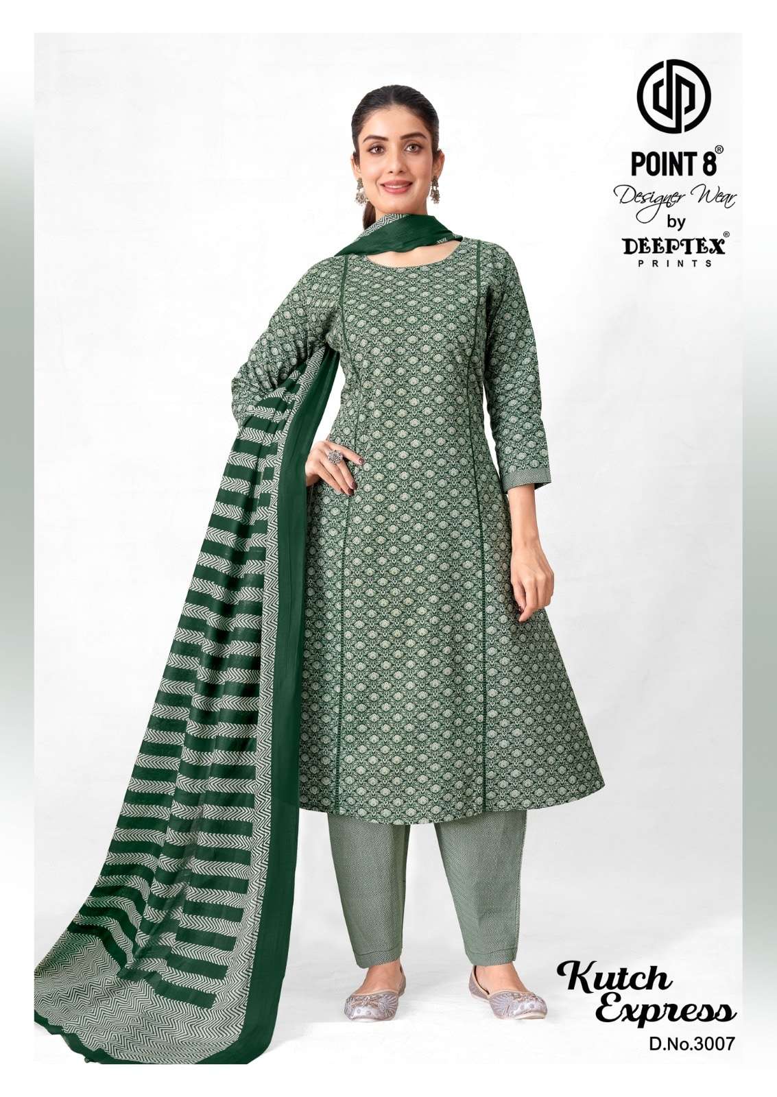 Deeptex Kutch Express Vol-3 Cotton Printed Salwar Suit Set