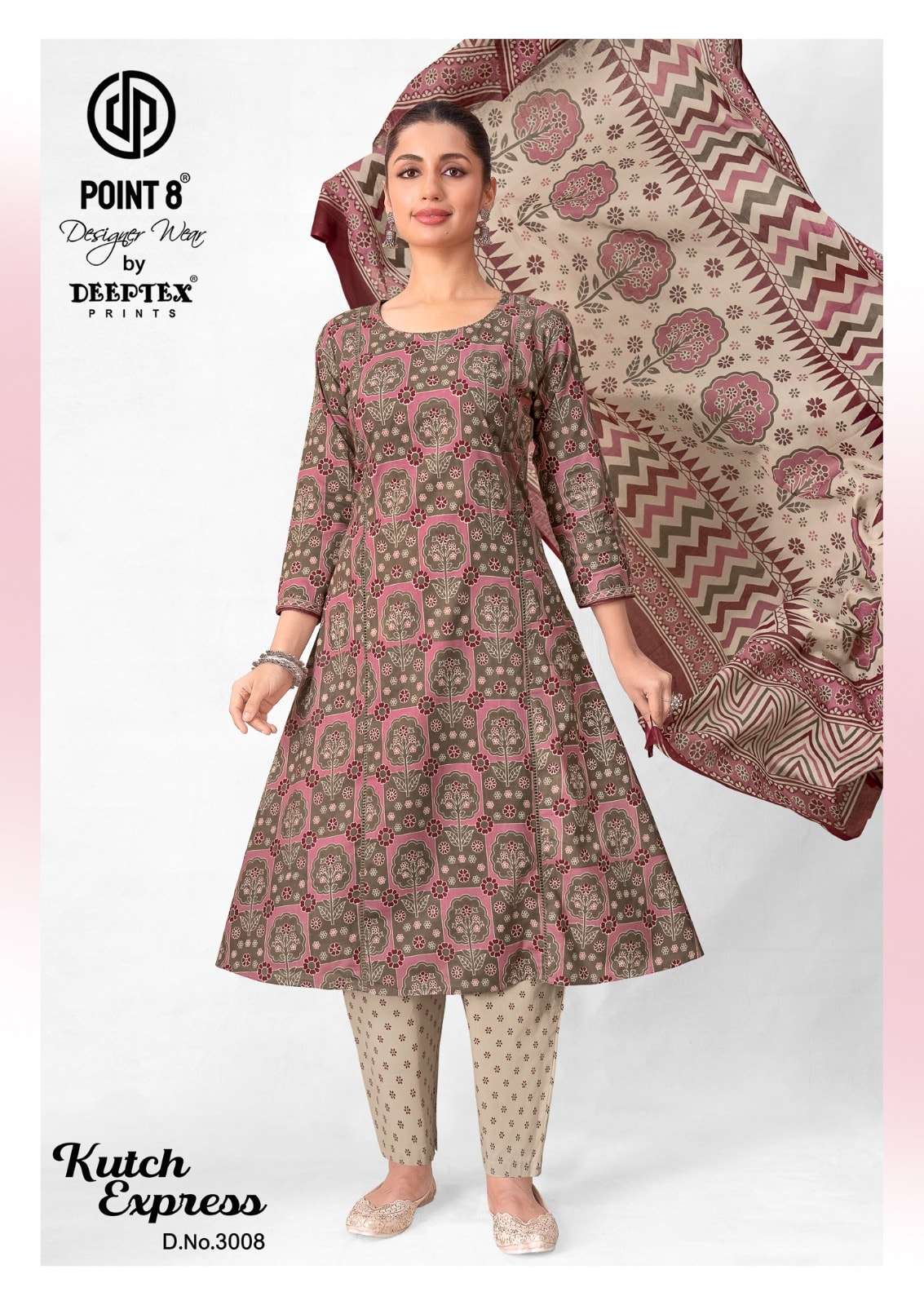 Deeptex Kutch Express Vol-3 Cotton Printed Salwar Suit Set