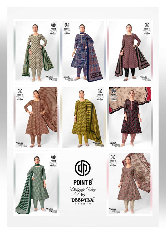 Deeptex Kutch Express Vol-3 Cotton Printed Salwar Suit Set