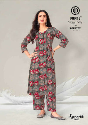 Deeptex Kyrova Vol 88 100% Cotton Co Ord Set - Amrah Wholesale