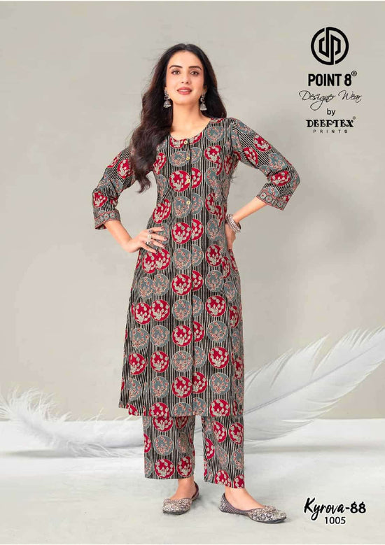 Deeptex Kyrova Vol 88 100% Cotton Co Ord Set - Amrah Wholesale