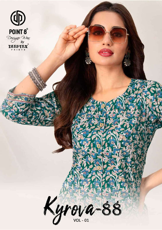 Deeptex Kyrova Vol 88 100% Cotton Co Ord Set - Amrah Wholesale