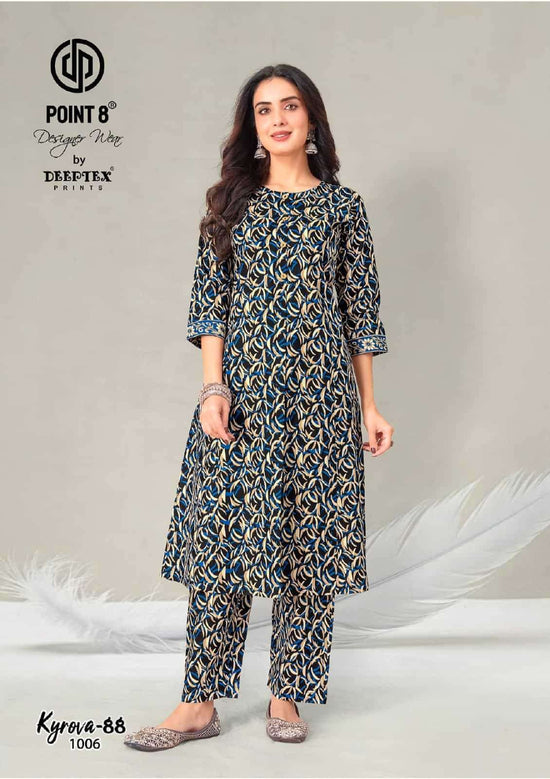 Deeptex Kyrova Vol 88 100% Cotton Co Ord Set - Amrah Wholesale