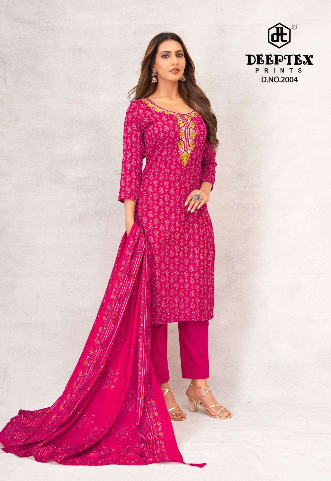 Deeptex Mausami Vol-2 Jam Satin Dress Material Wholesale Surat