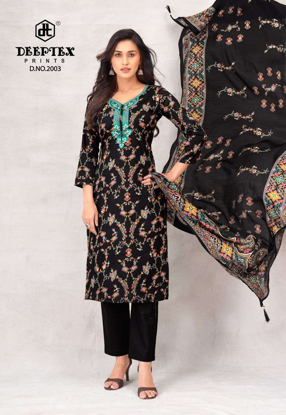 Deeptex Mausami Vol-2 Jam Satin Dress Material Wholesale Surat