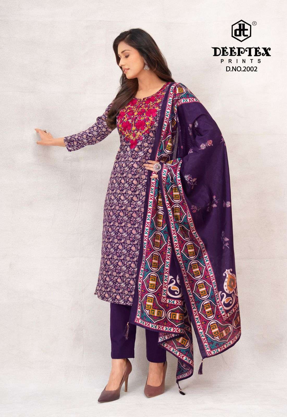 Deeptex Mausami Vol-2 Jam Satin Dress Material Wholesale Surat