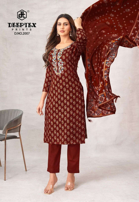 Deeptex Mausami Vol-2 Jam Satin Dress Material Wholesale Surat
