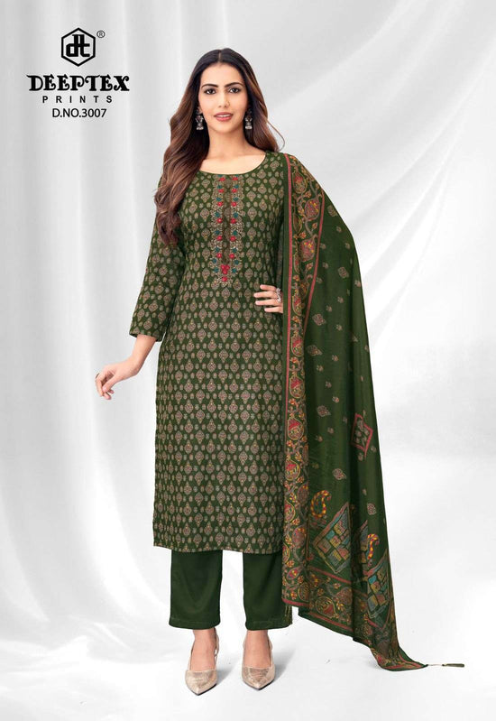 Deeptex Mausami Vol 3 Heavy Jam Satin Dress Material - Amrah Wholesale