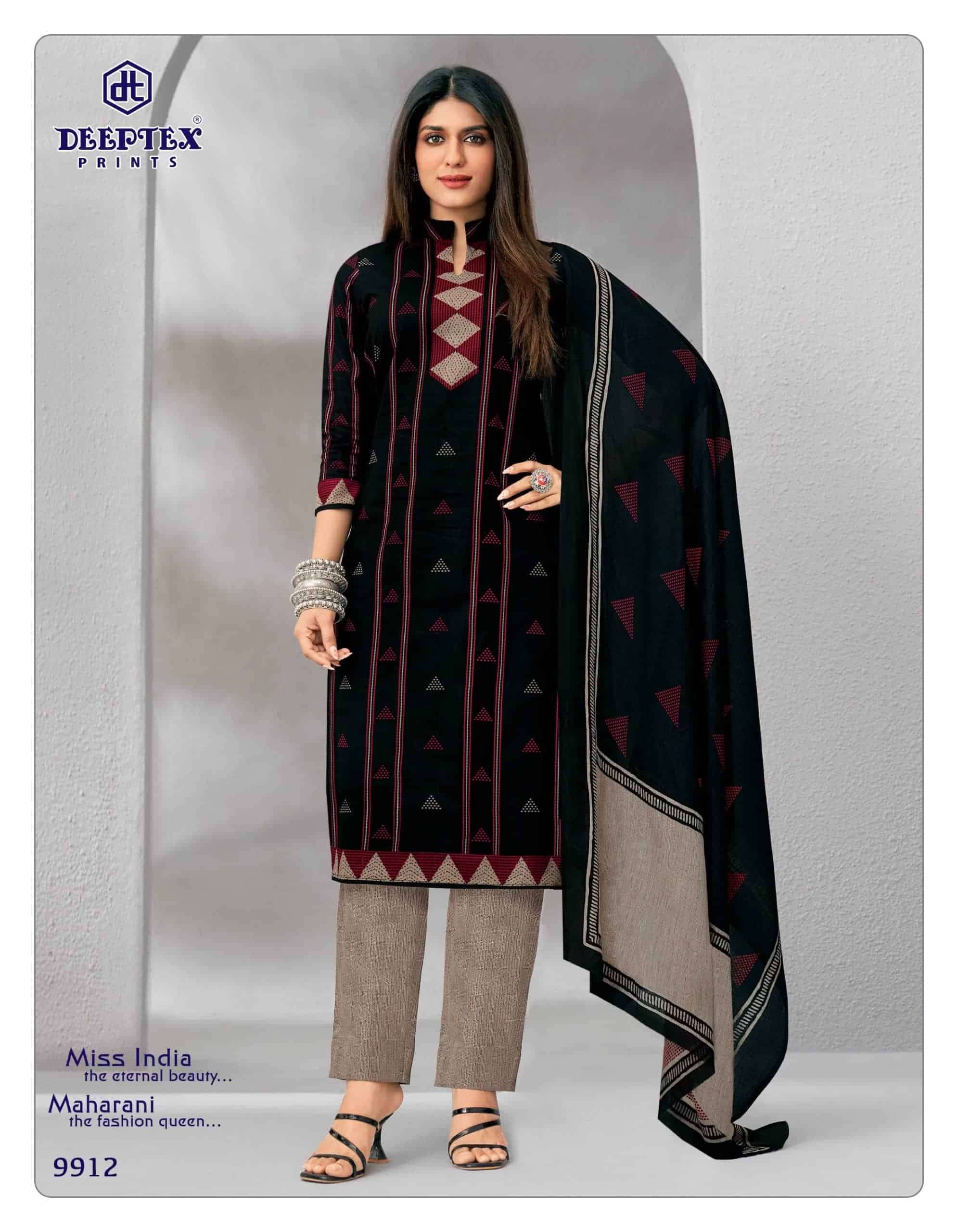 Deeptex Miss India Vol 99 Cotton Dress Material