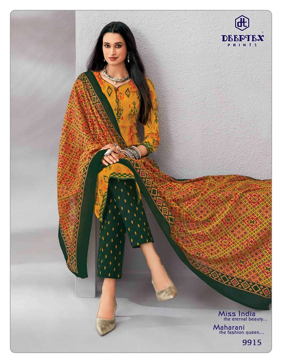 Deeptex Miss India Vol 99 Cotton Dress Material