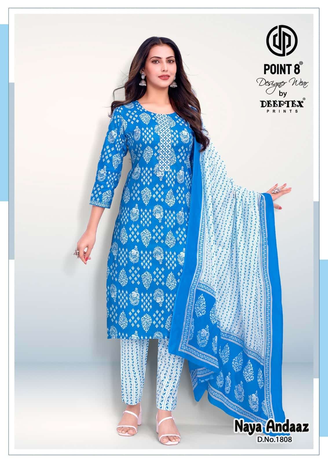 Deeptex Naya Andaaz Vol 18 Cotton Salwar Suit Set