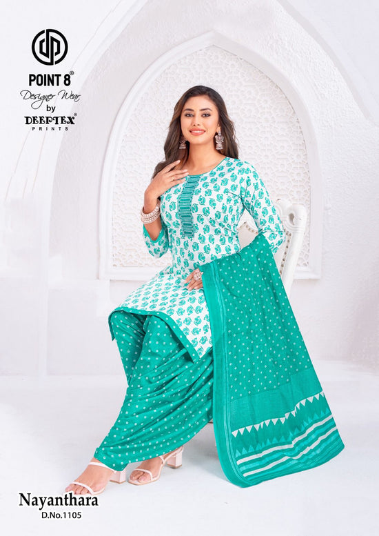 Deeptex Prints Nayanthara Vol 11 Readymade Cotton Printed Salwar Suit Set
