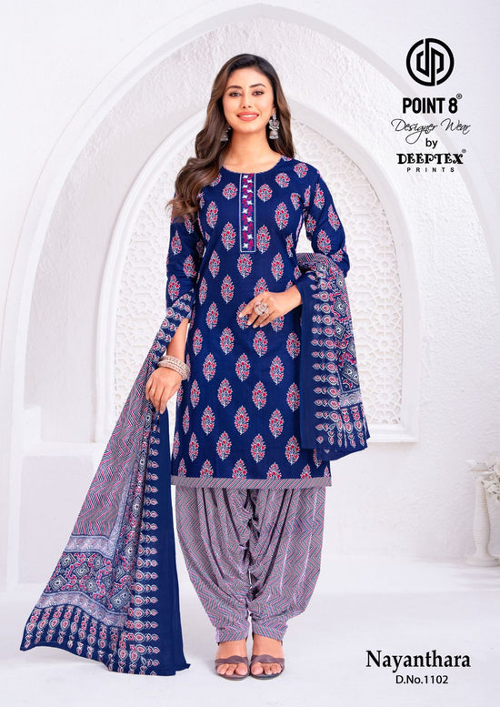 Deeptex Prints Nayanthara Vol 11 Readymade Cotton Printed Salwar Suit Set