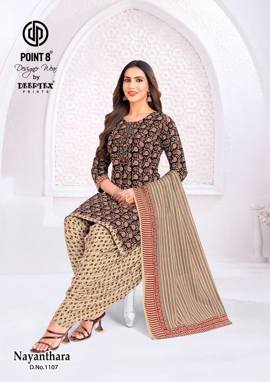 Deeptex Prints Nayanthara Vol 11 Readymade Cotton Printed Salwar Suit Set