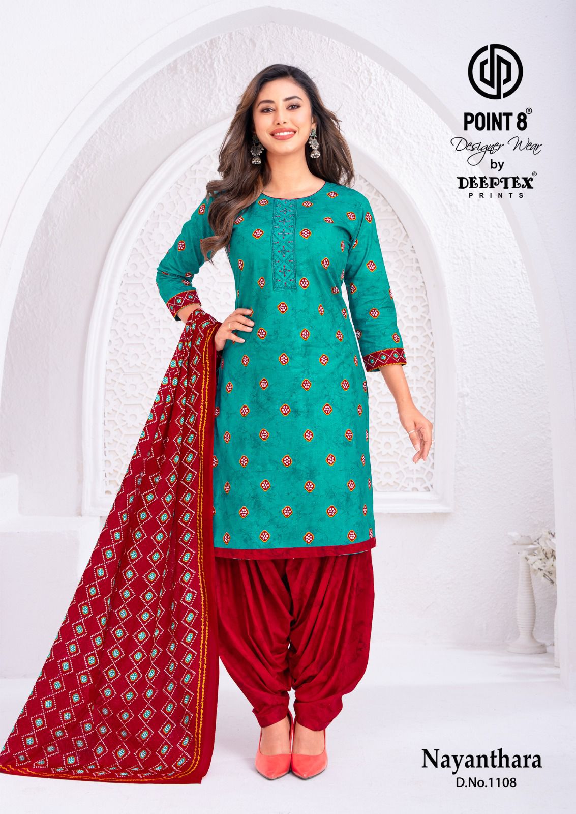 Deeptex Prints Nayanthara Vol 11 Readymade Cotton Printed Salwar Suit Set