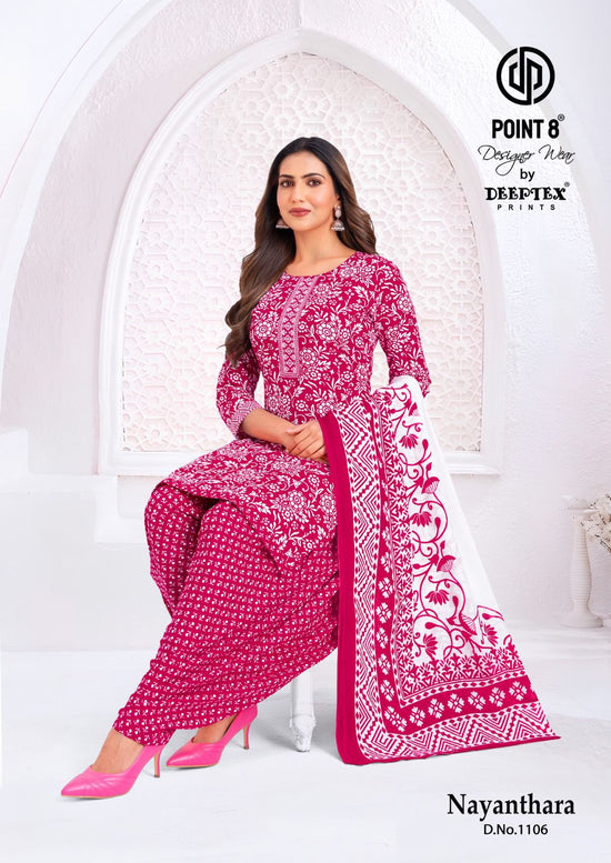 Deeptex Prints Nayanthara Vol 11 Readymade Cotton Printed Salwar Suit Set